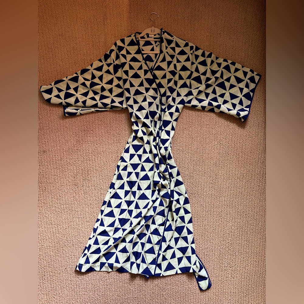 Natori Saks Fifth Avenue Sleep Chemise * Nightgown + Robe Set * Intimate Apparel - Picture 9 of 11